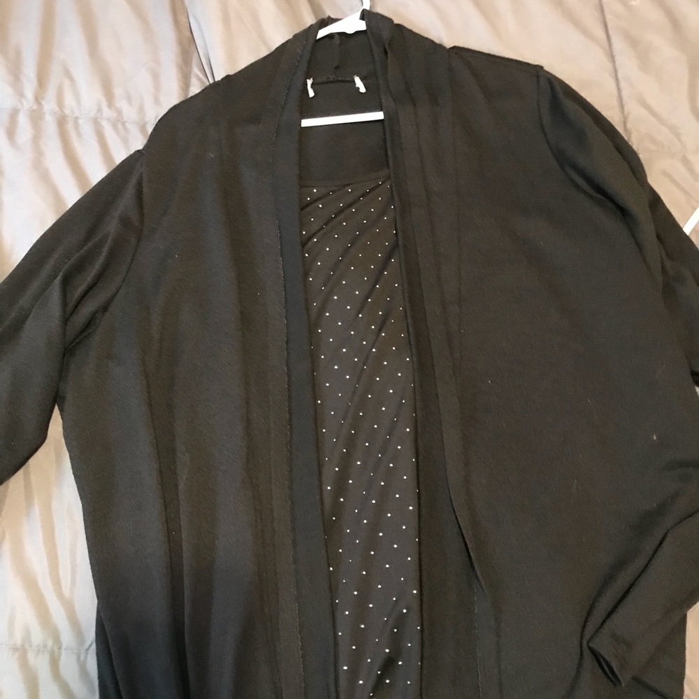 Black dress top